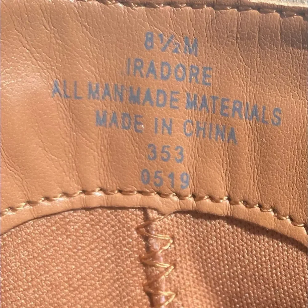 Indigo RD Iradore  womens ankle booties, Stone/Taupe /grey size 8.5 - Picture 7 of 7